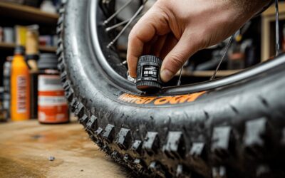 Tout l’équipement pour l’entretien de vos pneus tubeless de VTT