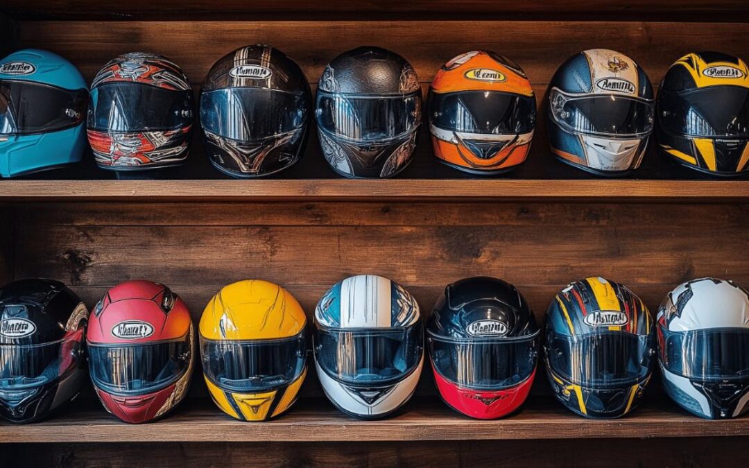 Top des casques moto originaux : entre innovation technique et design exclusif