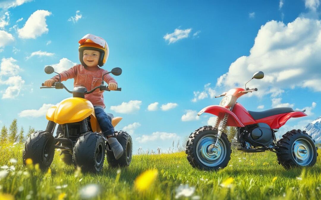 Sécurité avant tout : comment choisir entre un quad et une moto cross pour votre enfant